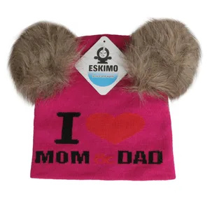 کلاه بافتنی بچگانه اسکیمو مدل KBD-09