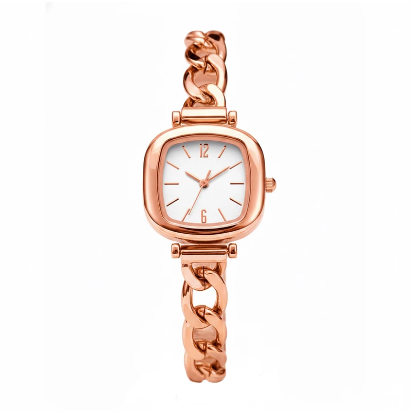 ساعت مچی عقربه‌ای کوارتز زنانه مدل زنجیری مینیمال 116C