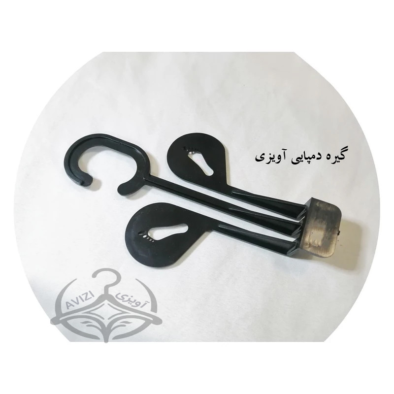چوب لباسی دمپایی مدل بهاران کد 505 بسته 20 عددی