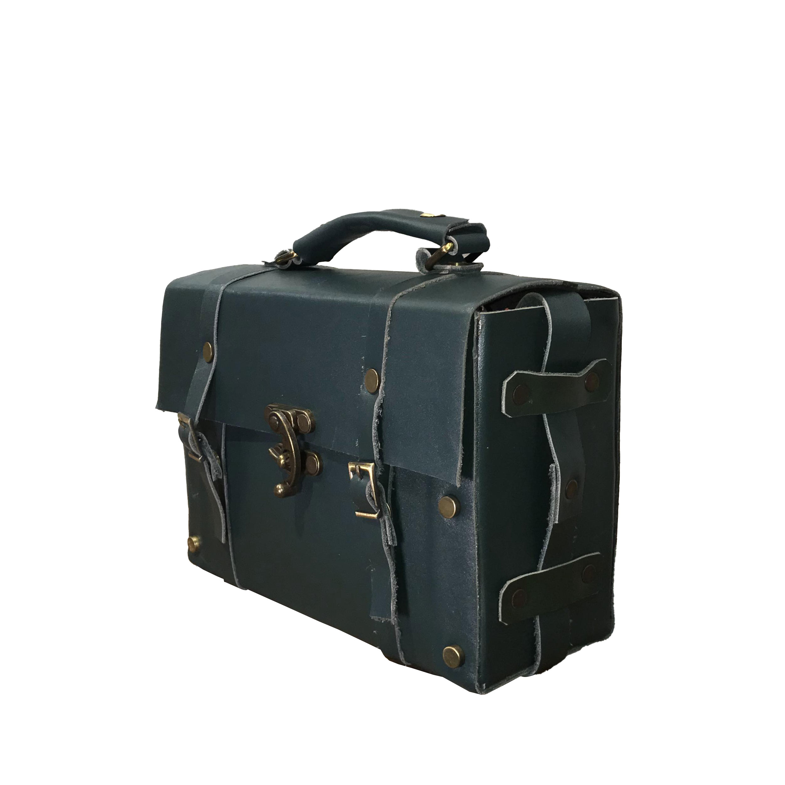 کیف رودوشی دخترانه مدل چرم صندوقی کد MT98