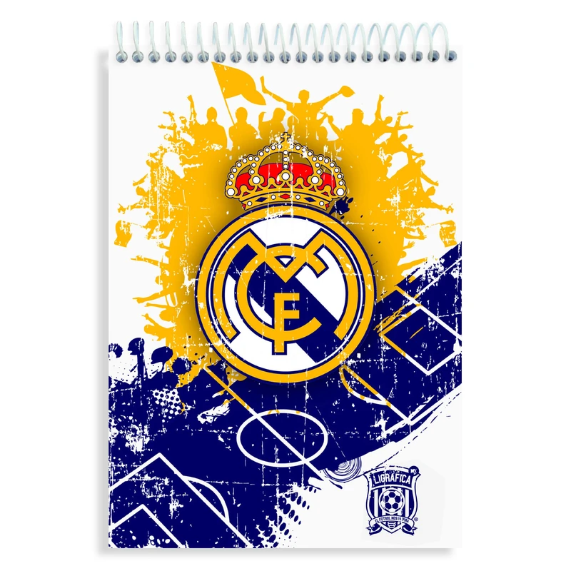 دفتر نقاشی 60 برگ های تولد مدل رئال مادرید کد A4-N062