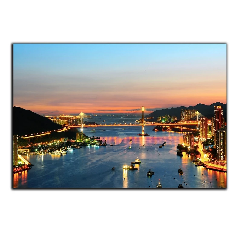 تابلو شاسی بکلیت طرح منظره شهر سانفرانسیسکو مدل SH-658