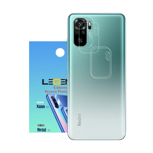 محافظ لنز گوشی موبایل مدل nano-03 مناسب برای گوشی شیائومی redmi note 10 بسته 3 عددی