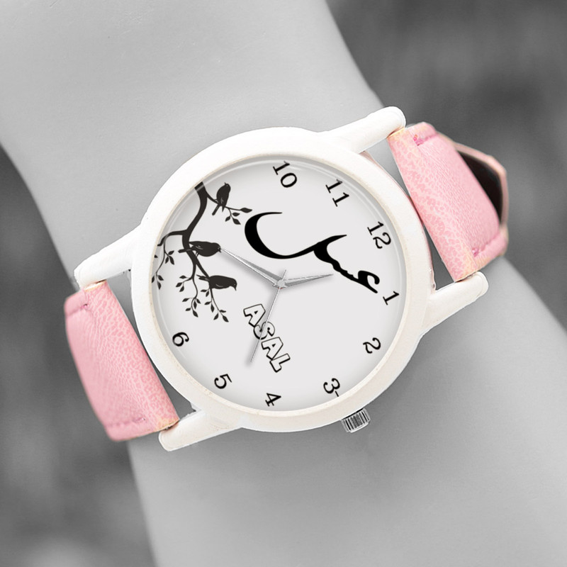 ساعت مچی عقربه ای زنانه طرح عسل کد LF3184