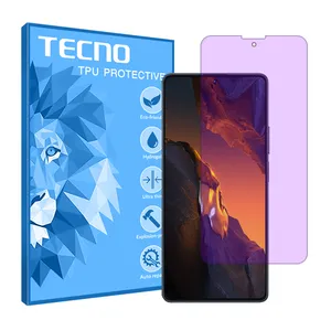 Tecno brand shockproof Anti-purple screen protector glass for Xiaomi Poco F5