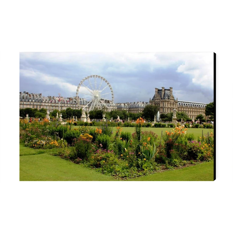 تابلو شاسی عرش طرح گردشگری فرانسه مدل باغ تویلری کد As5738