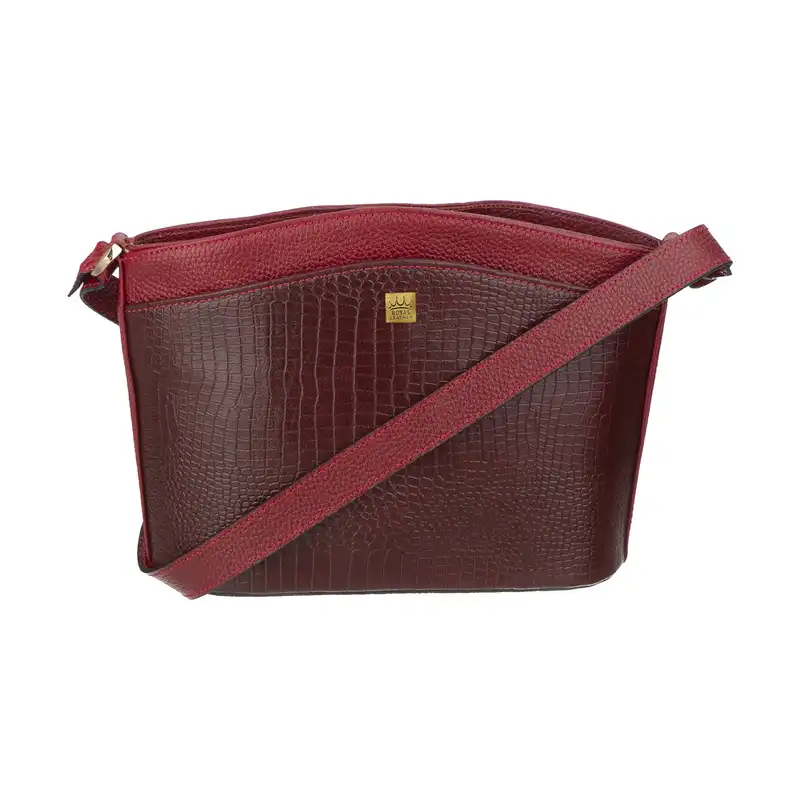 کیف دوشی زنانه رویال چرم کد W95