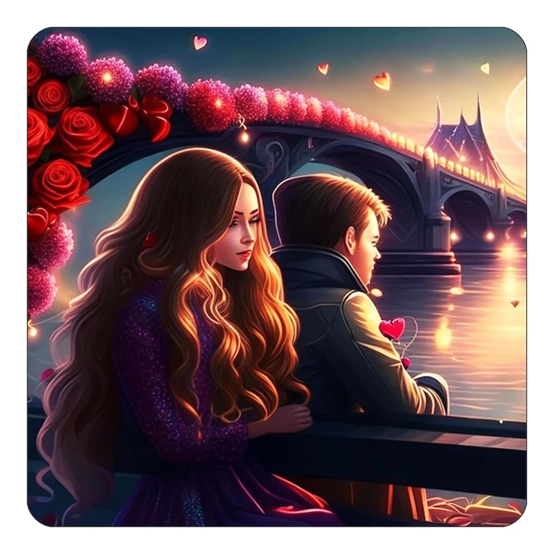 مگنت کاکتی مدل عاشقانه کد mp13904