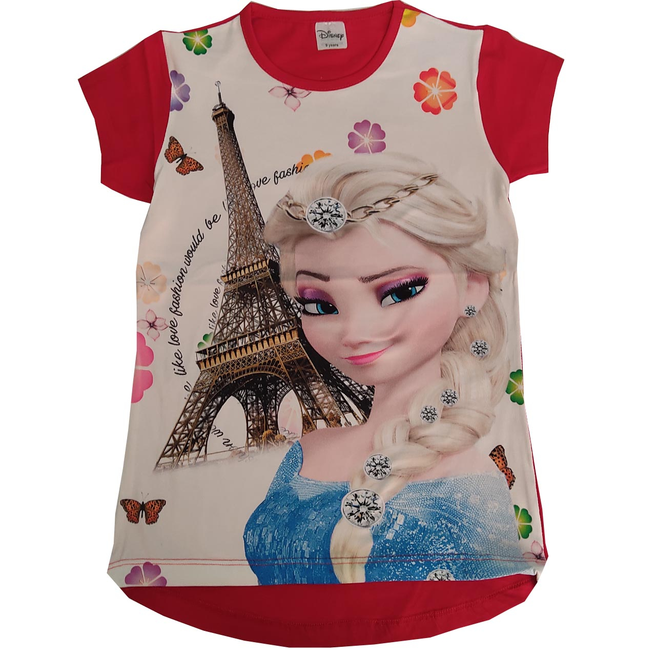 تی شرت دخترانه مدل 1035dg