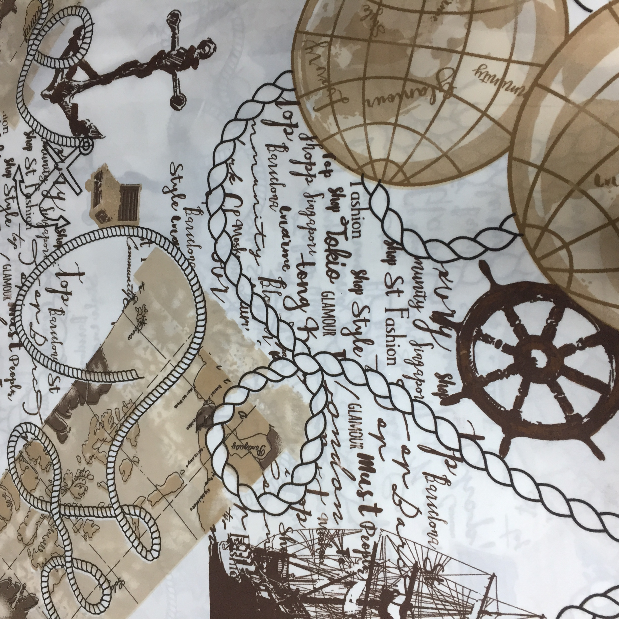 پارچه ملحفه کوکو جم مدل جهان