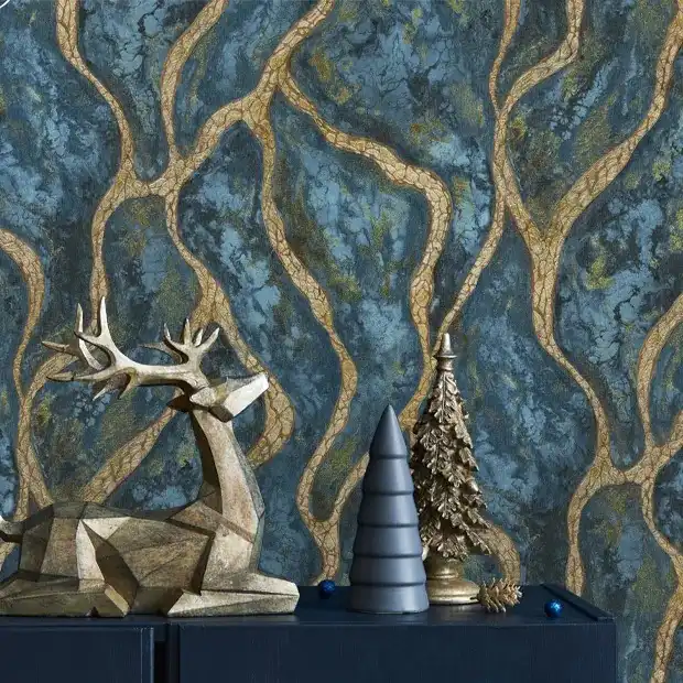 کاغذ دیواری مدل پتینه کد a0610