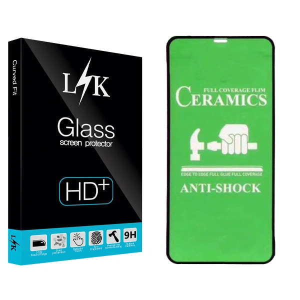 محافظ صفحه نمایش ال کی مدل +HD مناسب برای گوشی موبایل  اپل Iphone 11