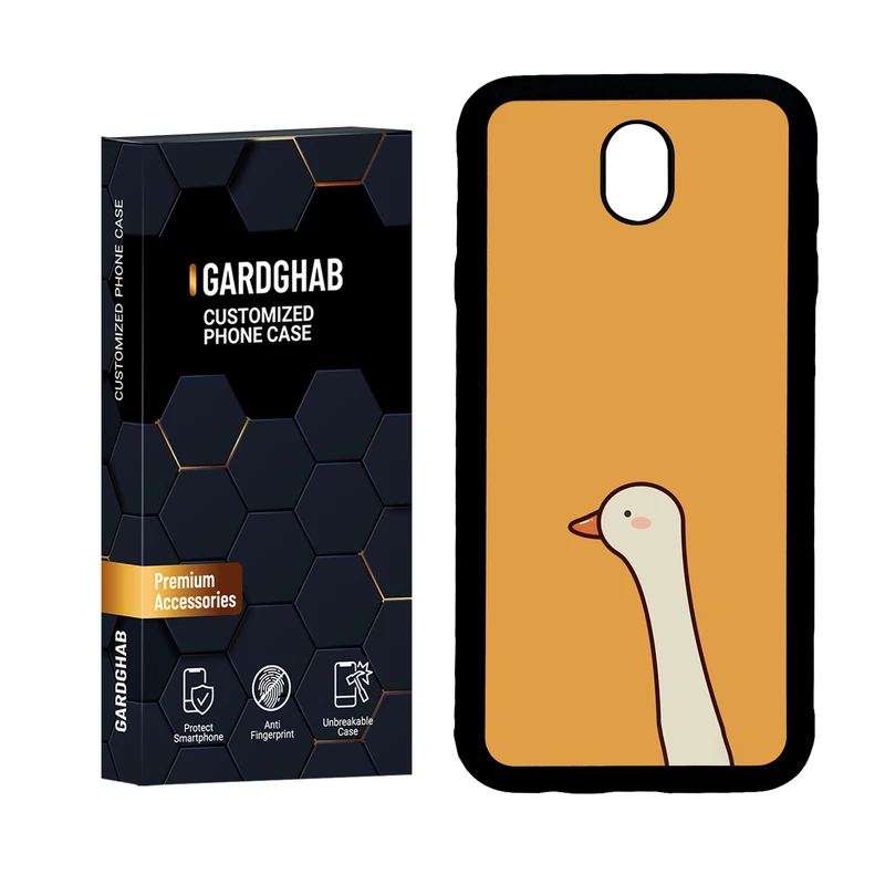 کاور گارد قاب مدل دور ژله ای فانتزی مناسب برای گوشی موبایل سامسونگ Galaxy J7 Pro