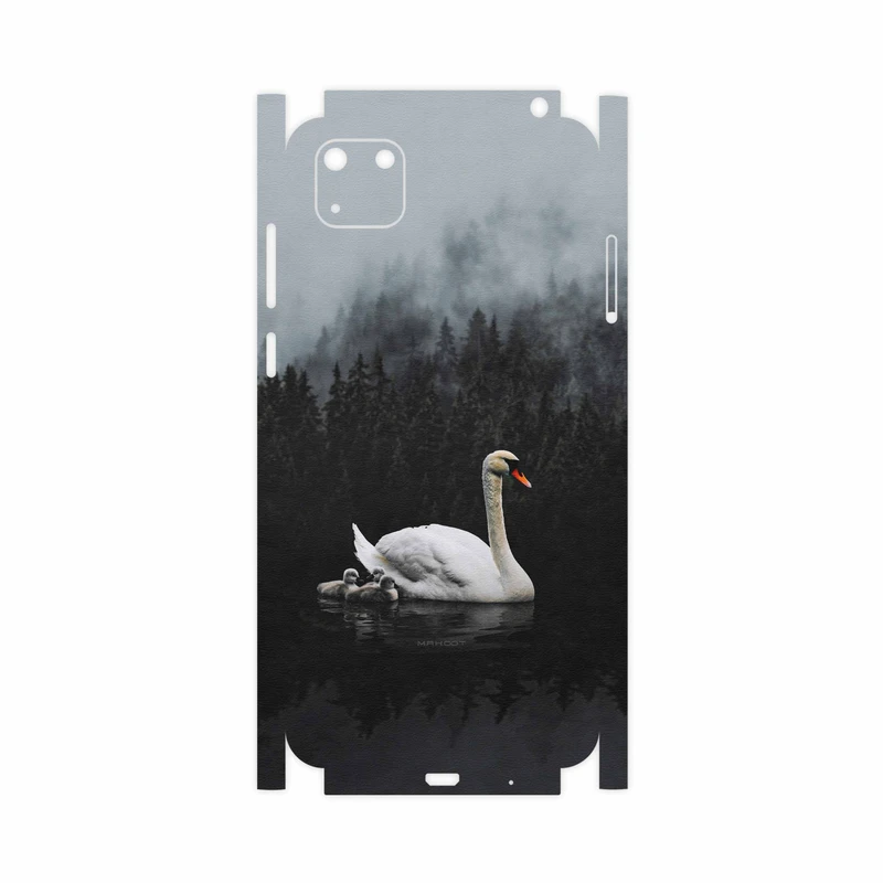 برچسب پوششی ماهوت مدل Swan Lake-FullSkin مناسب برای گوشی موبایل هوآوی Y5p