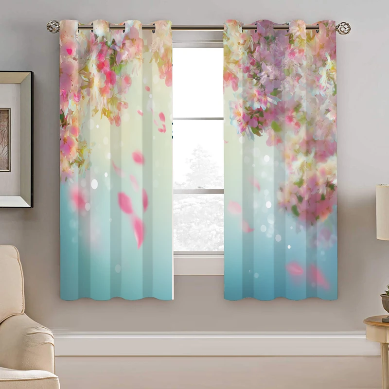 پرده نیروانا طرح گل مدل مخمل کد 8085 سایز 140×200 سانتی متر