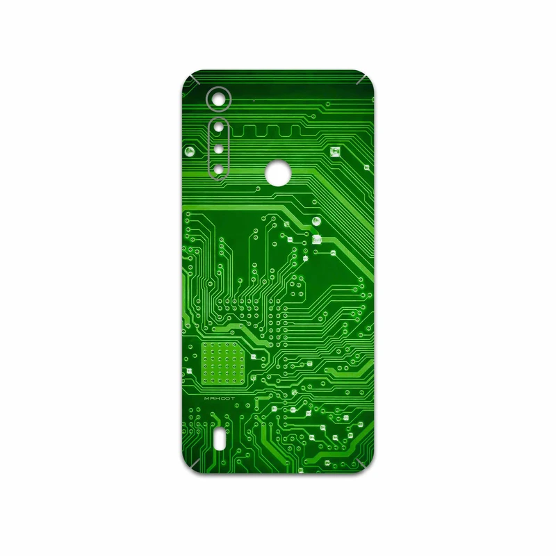 برچسب پوششی ماهوت مدل Green Printed Circuit Board مناسب برای گوشی موبایل موتورولا Moto G8 Power Lite