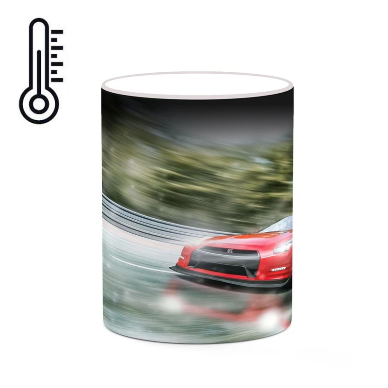 ماگ حرارتی کاکتی مدل بازی Gran Turismo کد mgh28774