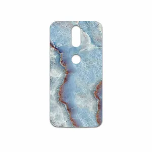 MAHOOT Blue Ocean Marble Cover Sticker for Motorola Moto G4