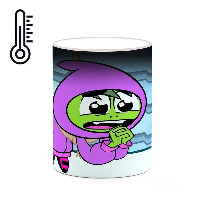 ماگ حرارتی کاکتی مدل Beast Boy کد mgh38003