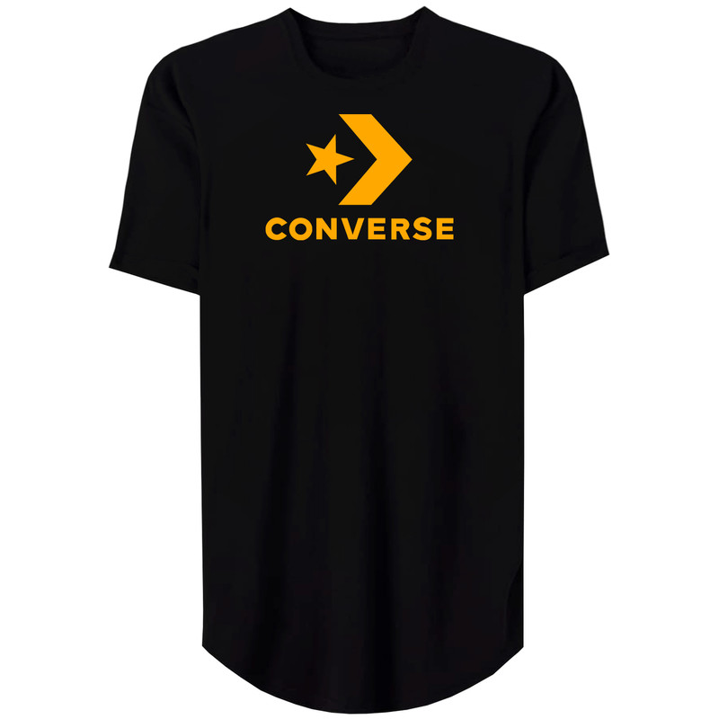 تی شرت لانگ زنانه مدل Converse2 کد MH27