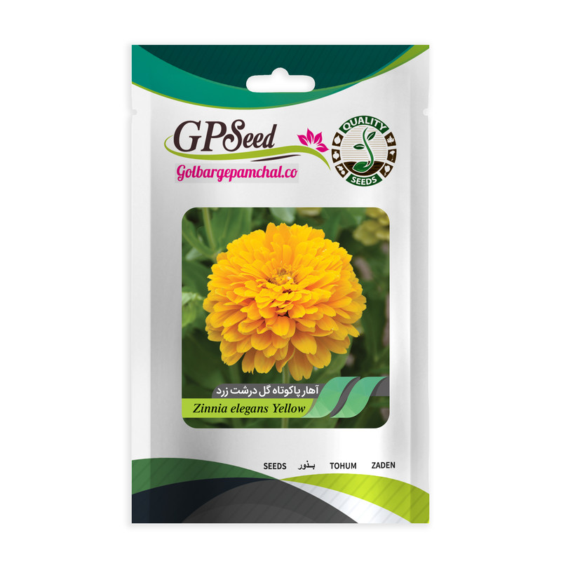 بذر گل آهار همه رنگ گلدانی گلبرگ پامچال کد G-P-GP-08 مجموعه 8 عددی