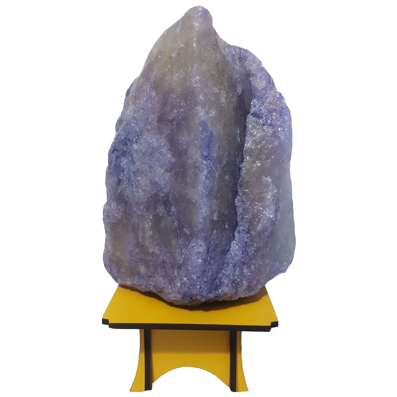 سنگ نمک دکوری مدل کریستالی طرح شهابسنگ