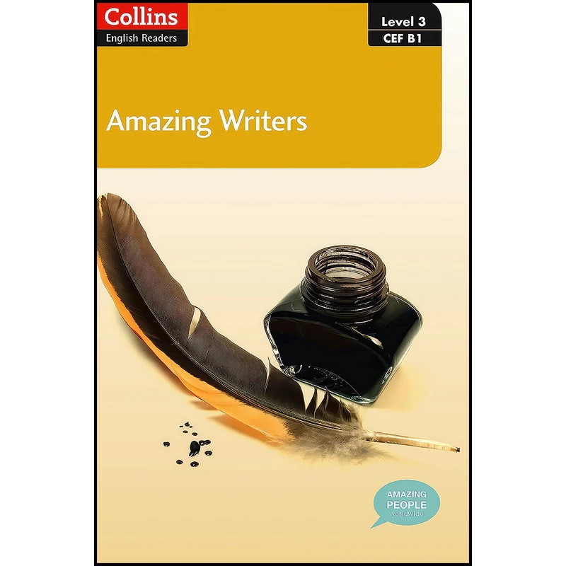 کتاب Amazing Writers  اثر Anne Collins and Fiona MacKenzie انتشارات Collins UK
