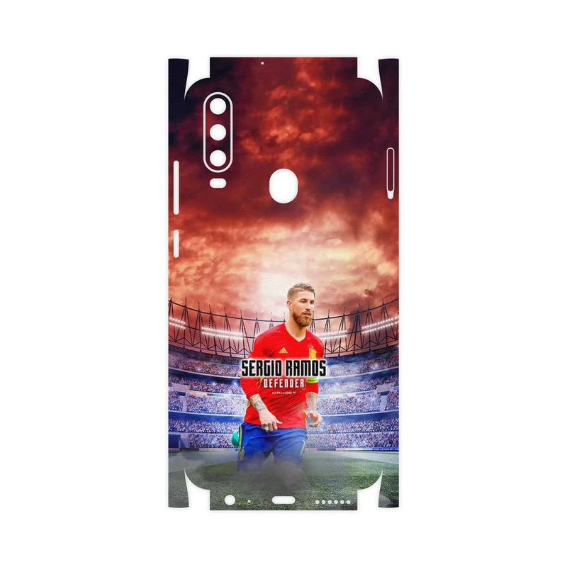 برچسب پوششی ماهوت مدل Sergio Ramos-FullSkin مناسب برای گوشی موبایل جی ال ایکس Shahin 2
