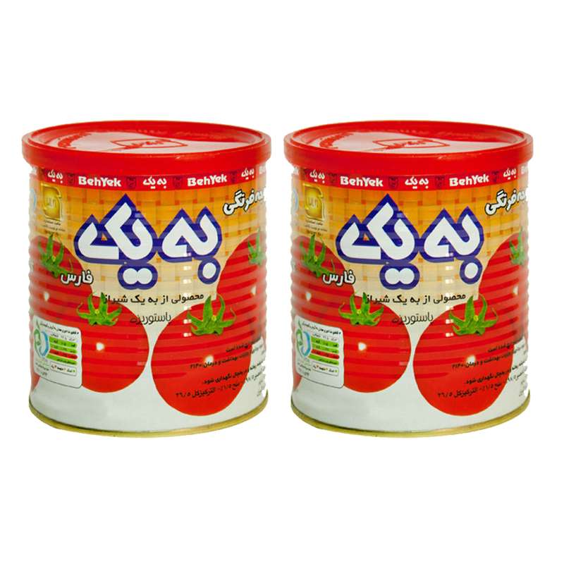 رب گوجه فرنگی به یک فارس -800 گرم بسته 2 عددی