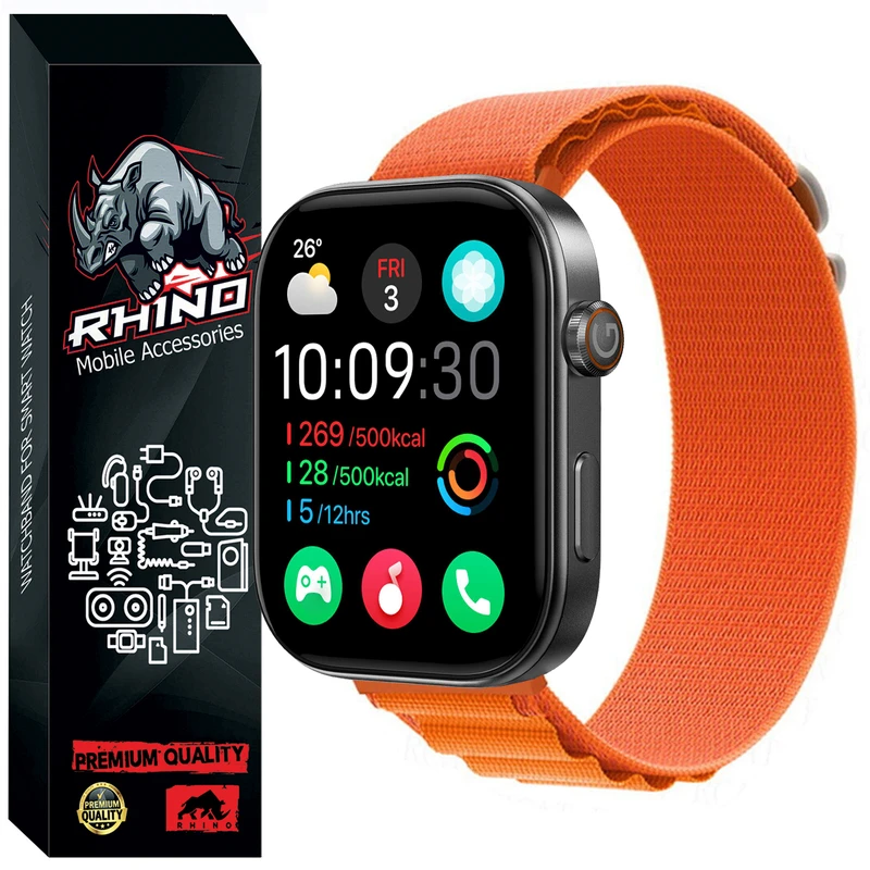 بند راینو مدل Alpine مناسب برای ساعت هوشمند گلوریمی GS2