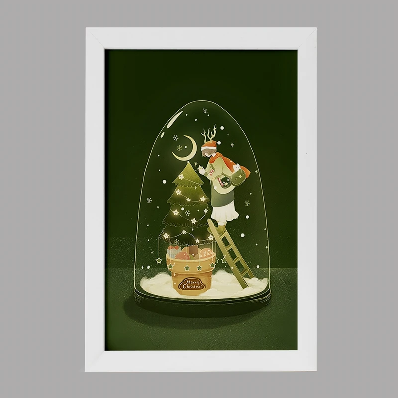 تابلو خندالو مدل کریسمس (Christmas) کد F5148