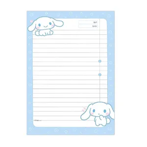 کاغذ تمرین A4 آی چاپ مدل خط دار طرح سینامورول کد K101 بسته 10 عددی