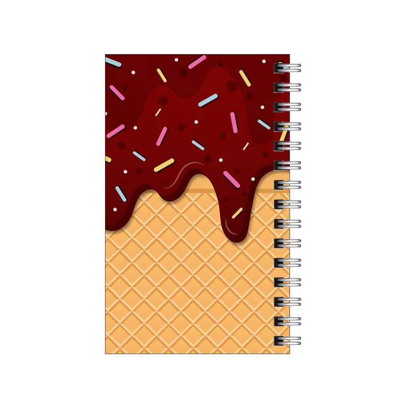 دفترچه یادداشت مدل to do list طرح بستنی بیسکوییتی کد 7322085