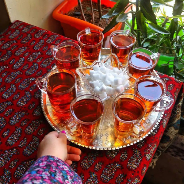 سینی مسی مدل  دایره کد ZH20
