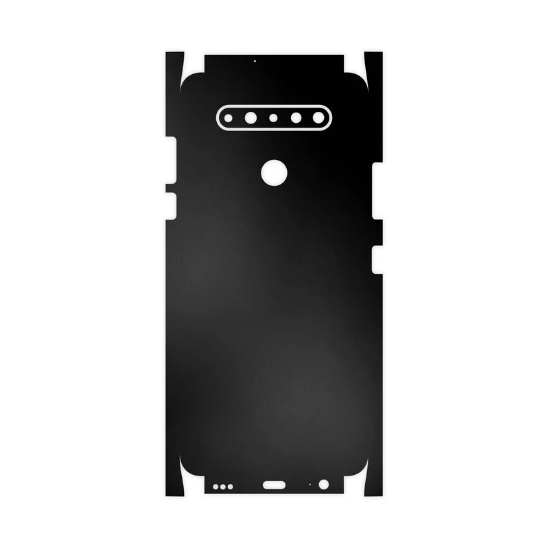 برچسب پوششی ماهوت مدل Matte-Black-FullSkin مناسب برای گوشی موبایل ال جی K51S