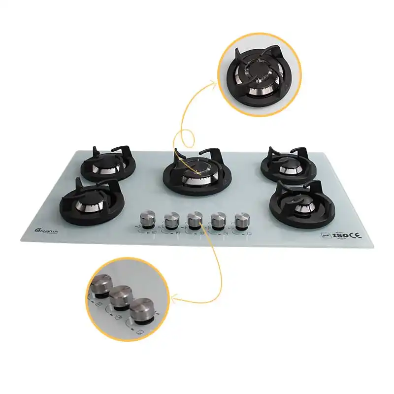 اجاق گاز صفحه ای آذرلوکس مدل G05ML-C10W