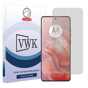 VWK Hydrogel model Matte Screen Protector for Motorola Edge 60 Fusion mobile phone