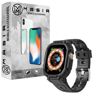 بند مسیر مدل Armor G-Shock مناسب برای اپل واچ Ultra 49 میلیمتری