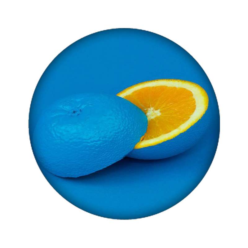استیکر تزئینی موبایل مدل پرتقال کد 4599