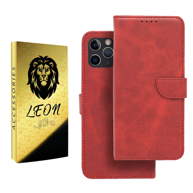 کیف کلاسوری لئون مدل Khoshi Yo مناسب برای گوشی موبایل اپل iPhone 14 Pro Max