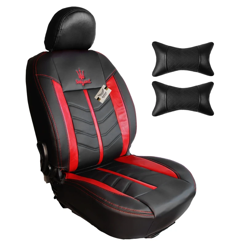 ست کامل روکش صندلی خودرو سوشیانت مدل کویین مناسب برای سمند به همراه پشت گردنی