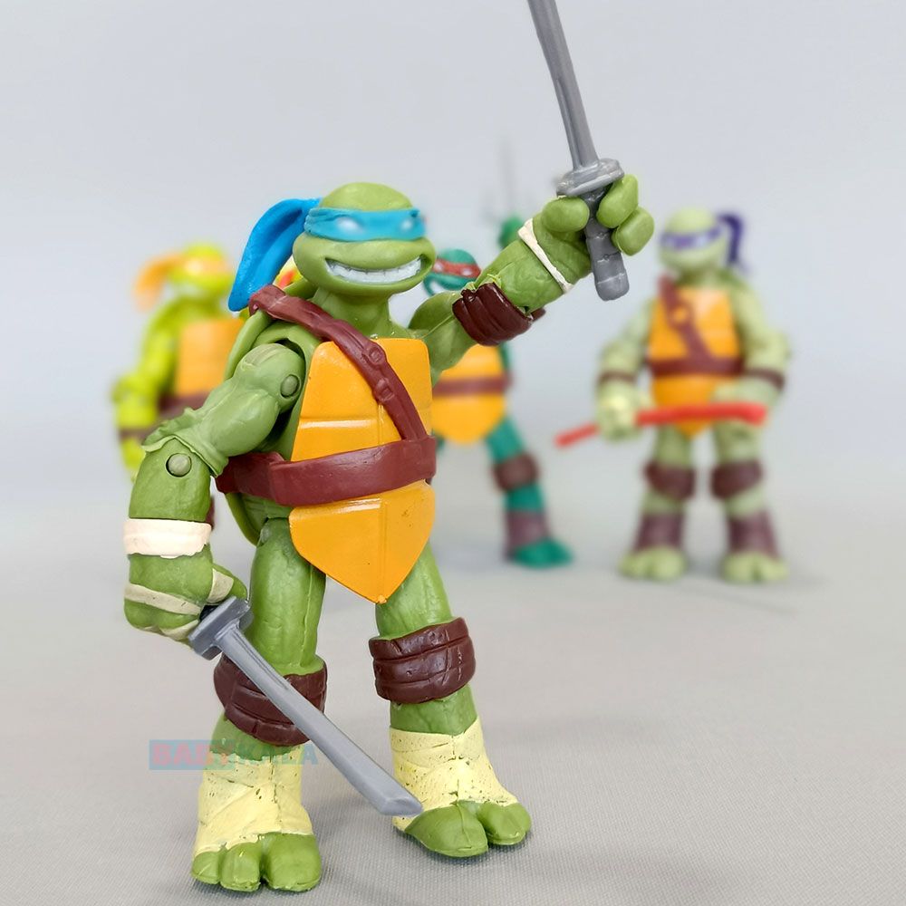 اکشن فیگور مدل لاکپشت های نینجا بسته 4 عددی - - 5