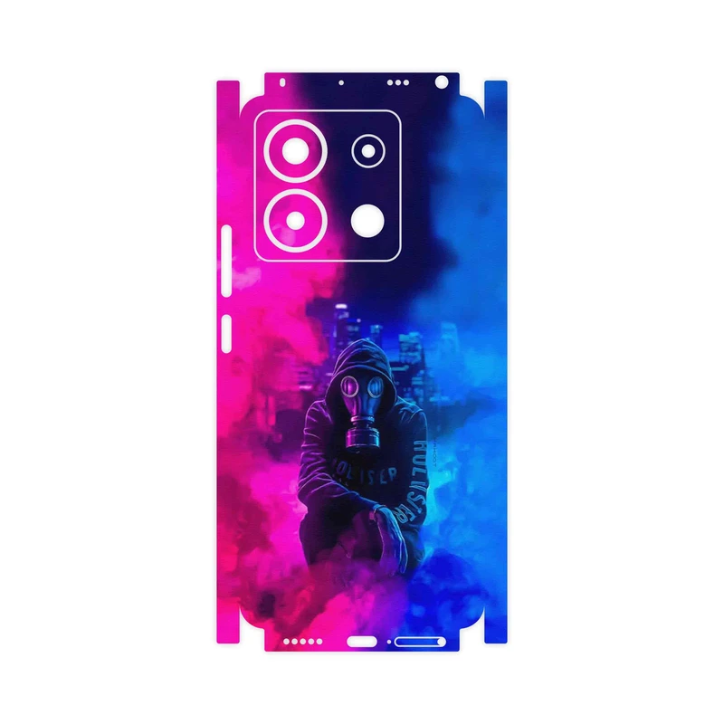 برچسب پوششی ماهوت مدل Smoke Rainbow Digital Art 2-FullSkin مناسب برای گوشی موبایل شیائومی Redmi Note 13 Pro 5G