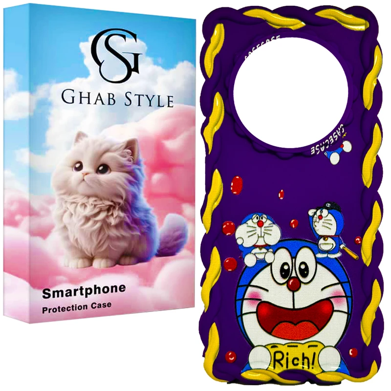 کاور قاب استایل مدل موجدار  مناسب برای گوشی موبایل شیائومی Redmi 14C 4G / Redmi 14C 5G / Redmi 14R / Poco C75 4G / Poco C75 5G / Redmi A3 Pro / Redmi A4