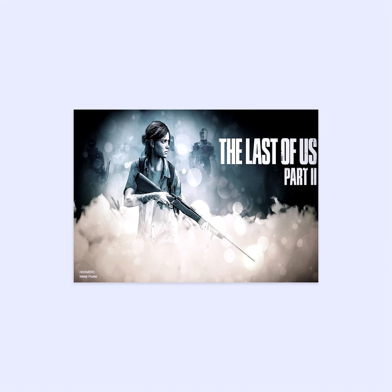 پوستر هومرو مدل فلزی طرح The last of us  کد PS763