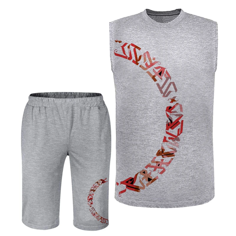 ست تاپ و شلوارک مردانه مدل N353