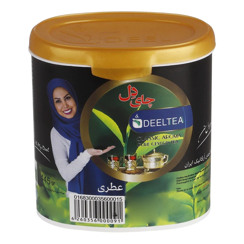 چای سیاه شکسته هندی الف دل بازرگانی - 445 گرم