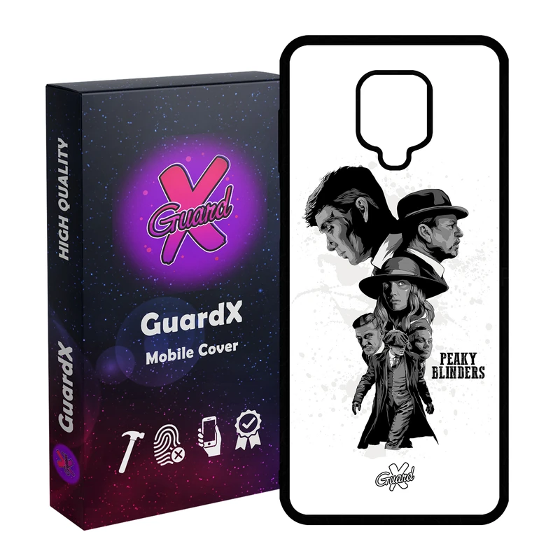 کاور گارد ایکس طرح Peaky Blinders مدل Glass10005 مناسب برای گوشی موبایل شیائومی Redmi Note 9S / Note 9 Pro / Note 9 Pro Max