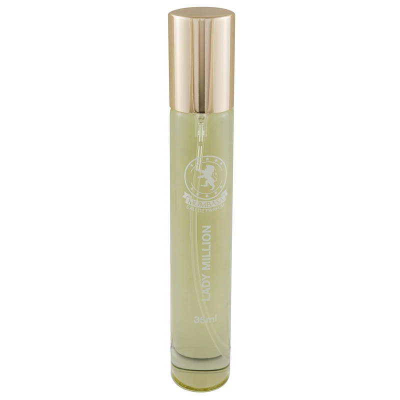 عطر جیبی زنانه مومباسا مدلLady Million حجم 35 میلی لیتر
