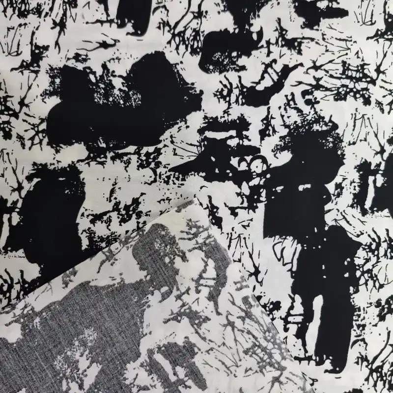 پارچه لباس مدل کودری نخی طرح لکه مدل BL